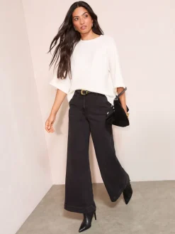 Friends Like These Cream Knitted Top New