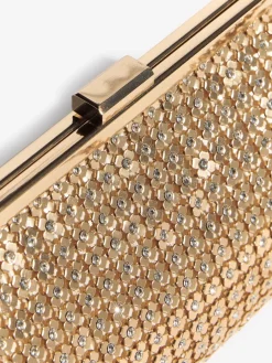 Friends Like These Chain Mail Clutch Gold Best
