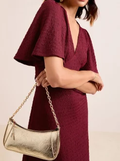 Friends Like These Chain Shoulder Bag Gold Best