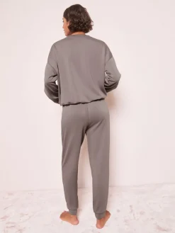Friends Like These Premium Jogger Pyjama Bottoms Grey New