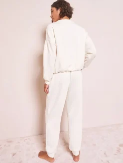 Friends Like These Premium Jogger Pyjama Bottoms Ivory Online