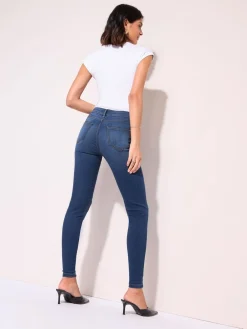 Friends Like These High Waisted Jeggings Mid Blue Outlet