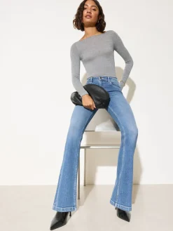 Friends Like These Bootcut Denim Jeans Mid Wash Discount