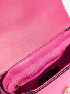 Friends Like These 3D Floral Chain Shoulder Bag Pink Discount