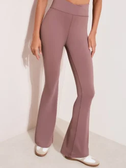 Friends Like These Studio Yoga Flare Leggings Pink Best