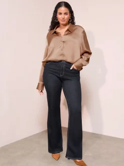 Friends Like These Rinse Wash Curve Bootcut Denim Jeans Best