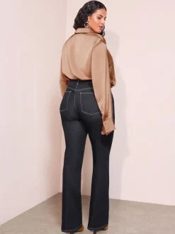 Friends Like These Rinse Wash Curve Bootcut Denim Jeans Best