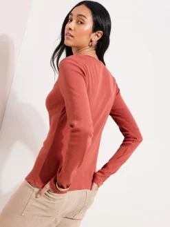 Friends Like These Rust Brown Cardigan Best