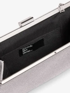 Friends Like These Silver Occasion Clutch Bag Online