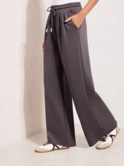 Friends Like These Taupe Studio Pleat Wide Front Joggers New