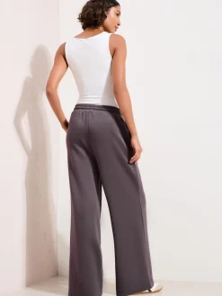 Friends Like These Taupe Studio Pleat Wide Front Joggers New