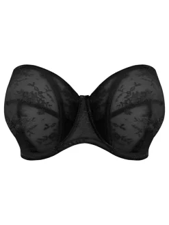 Goddess Black Verity Underwire Strapless Bra