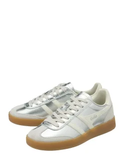 Gola Silver Off White Gum Womens Viper Trainers Best
