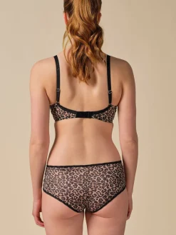 Gossard Glossies Sheer Moulded Bra Yellow