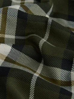 Next Check Midi Slip Skirt Green Online