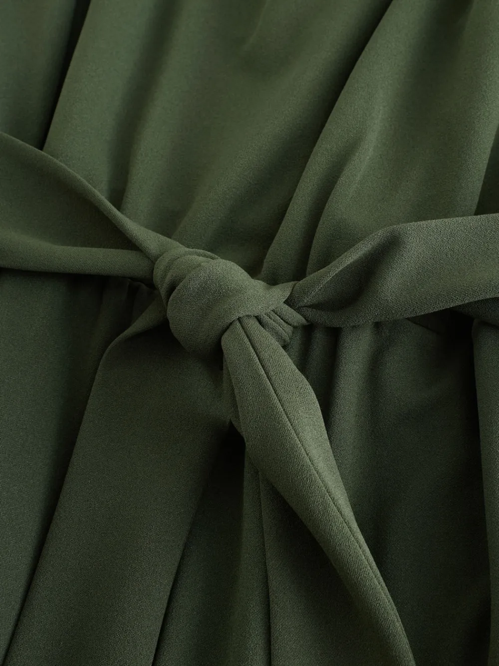 Next Occasion Cowl Neck Sleeveless Jersey Jumpsuit Green Hot