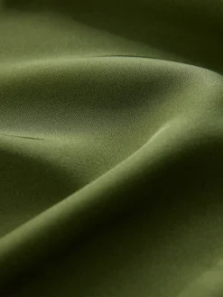 Next Long Sleeve Shirt Green/Ecru Floral Print Clearance