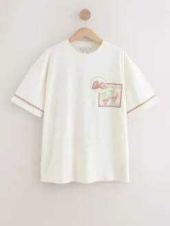 Next Green/Pink Graphic Print Beach T-Shirt Hot