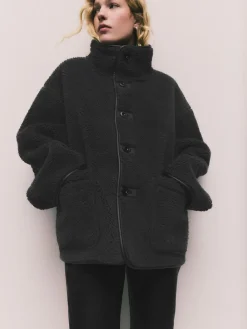 Next Borg Reversible Jacket Grey Hot