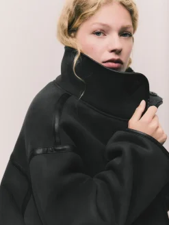 Next Borg Reversible Jacket Grey Hot