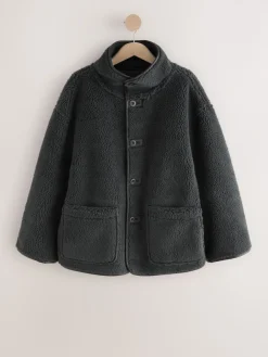 Next Borg Reversible Jacket Grey Hot