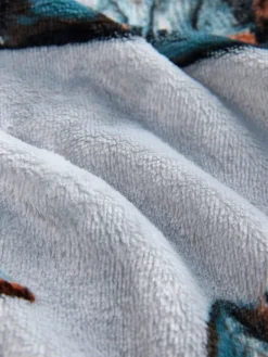 Next Grey Charlie The Cockapoo Oversized Hooded Blanket Online