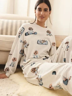 Next Grey Charlie The Cockapoo Long Sleeve Pyjamas Best