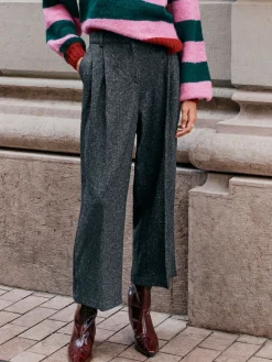 Next Grey Fleck Culottes Discount