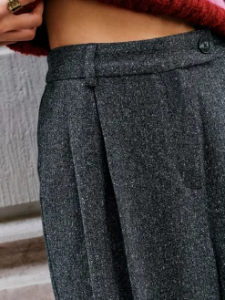 Next Grey Fleck Culottes Discount