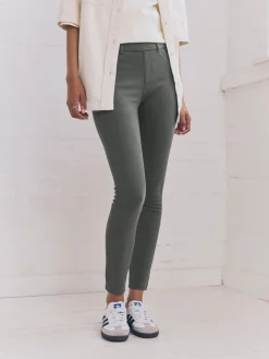 Next Grey Full Length Jersey Denim Leggings Best