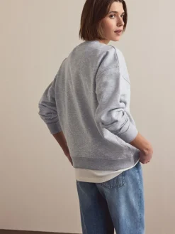 Next Grey License Frankie Thorpe Sausage Dog Graphic Sweatshirt Clearance