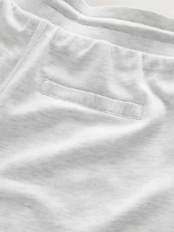 Next Premium Wide Leg Jersey Joggers Grey Marl Clearance