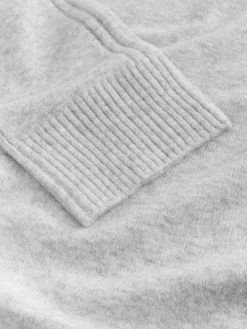 Next Grey Maternity Knitted Hoodie Best