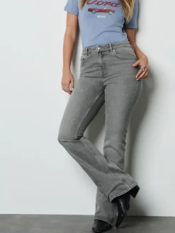 Next Mid Rise Authentic Bootcut Jeans Grey Hot