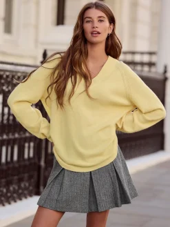 Next Grey Mini Kilt Skirt With Wool Best