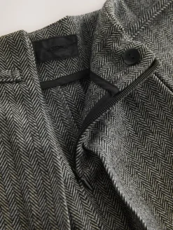 Next Grey Mini Kilt Skirt With Wool Best