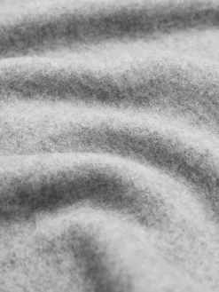 Next N. Premium Made in Italy Midweight Scarf Grey New