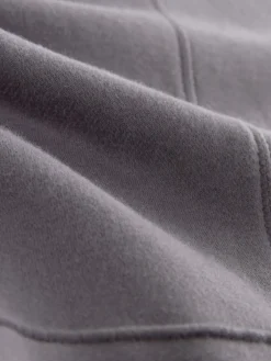 Next Grey Relaxed Fit Longline Hoodie Clearance