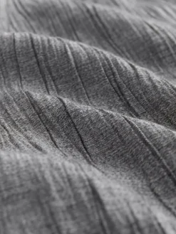 Next Grey Tie Waist Wide Leg Trousers with Wool Outlet