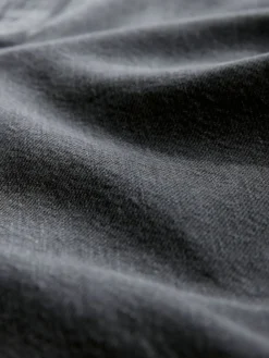 Next Grey Washed Black Embellished Studded High Rise Palazzo Wide Leg Jeans Sale