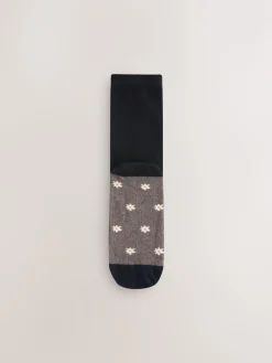 Next Hamish Highland Cow Footbed Ankle Socks 5 Pack Clearance