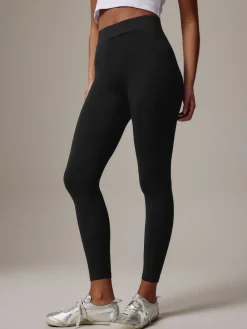 Next High Waist Black Full Length Leggings Clearance