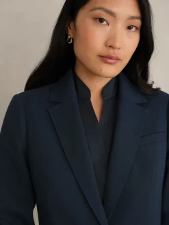 Hobbs Blue Lauren Jacket New