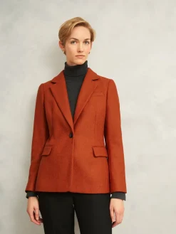 Hobbs Orange Jess Jacket Discount