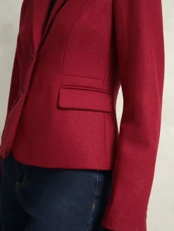 Hobbs Red Hackness Jacket Clearance