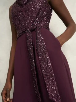 Hobbs Red Zuri Jumpsuit Sale