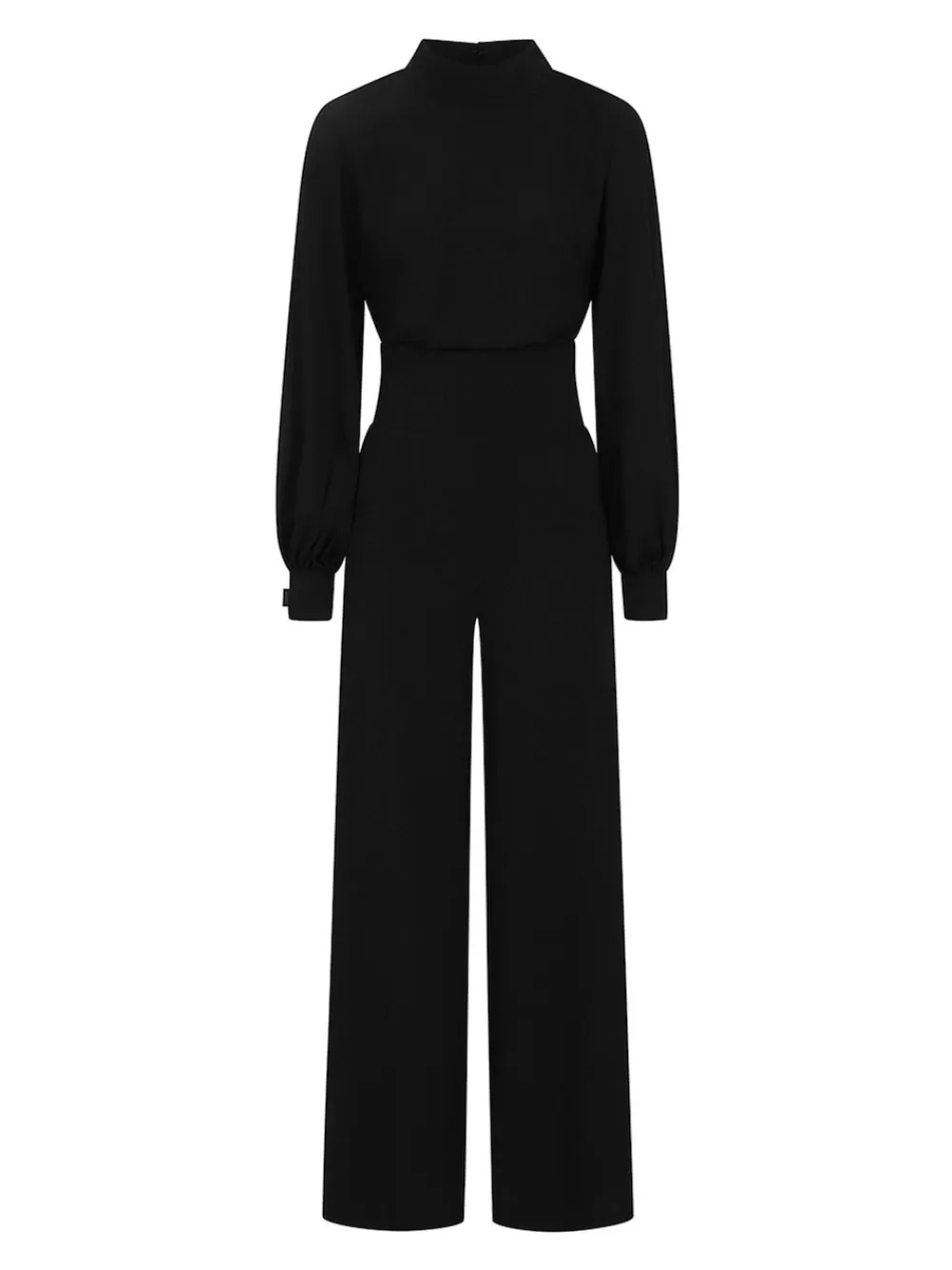 Hot Squash HotSquash Wide Leg Jumpsuit With Blouson Sleeve