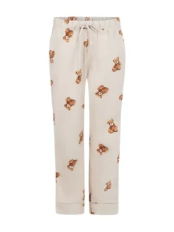 Hunkemoller Grey Flannel Straight Bear Joggers Clearance