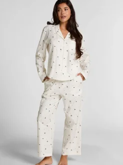 Hunkemoller Mistletoe Pyjamas White Joggers Outlet