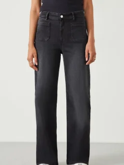 Hush Rowan Flared Jeans Black Sale